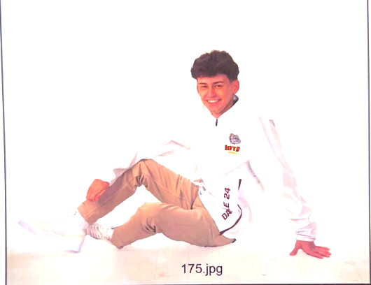 Senior portrait photo of Kane Daigle